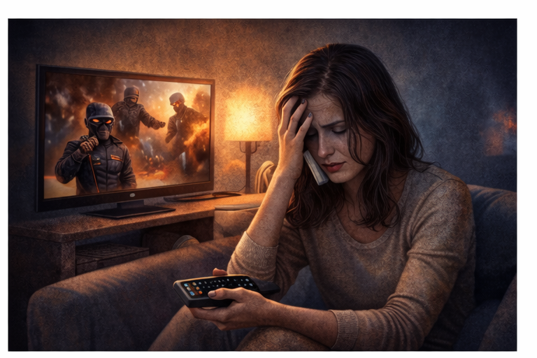 وقتی خبرهای خشن می‌بینیم: تاثیر اخبار خشن بر روان و مغز دقیقاً چیست؟